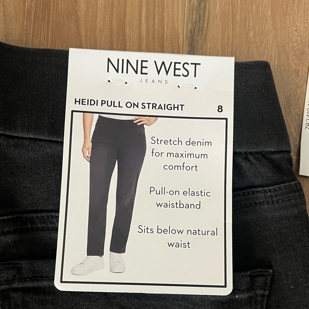 Nine West Women’s Black Heidi Pull On Pant SIZE 8 - Picture 13 of 13